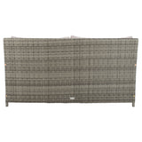 SAFAVIEH Outdoor Taniyah Wicker Daybed with Pillow & Cushions - 53W x 28D x 62H