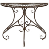 SAFAVIEH Outdoor Tatyanna Annalise Iron Accent Table - 36Wx19Dx29H