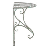 SAFAVIEH Outdoor Tatyanna Annalise Iron Accent Table - 36Wx19Dx29H