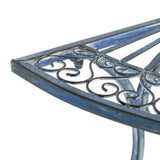 SAFAVIEH Outdoor Tatyanna Annalise Iron Accent Table - 36Wx19Dx29H