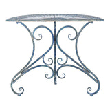 SAFAVIEH Outdoor Tatyanna Annalise Iron Accent Table - 36Wx19Dx29H