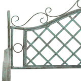 SAFAVIEH Outdoor Tinela Wrought Iron 46-inch Garden Bench - 45.8" W x 20" L x 40" H - 46Wx20Dx40H