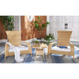 SAFAVIEH Outdoor Urmila 3-Piece Lounge Set - 36Wx34Dx34H