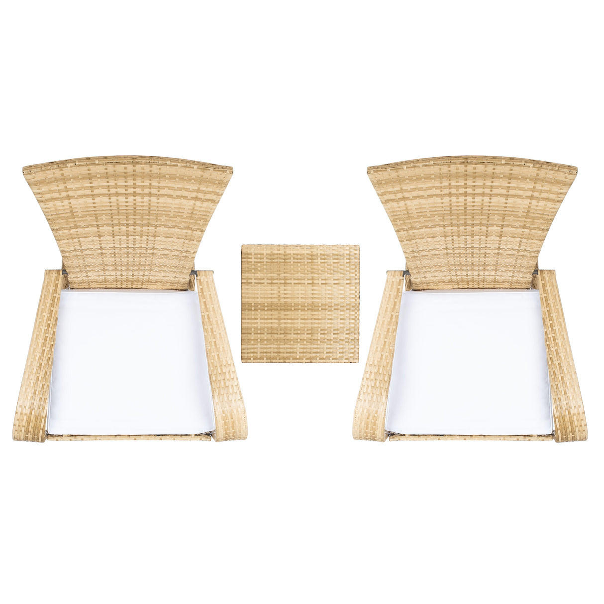 SAFAVIEH Outdoor Urmila 3-Piece Lounge Set - 36Wx34Dx34H