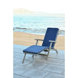 SAFAVIEH Outdoor Ximena Lounge Chair - 22W x 36D x 56H