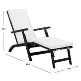 SAFAVIEH Outdoor Ximena Lounge Chair - 22W x 36D x 56H