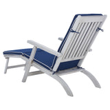 SAFAVIEH Outdoor Ximena Lounge Chair - 22W x 36D x 56H