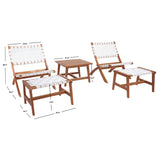 SAFAVIEH Outdoor Zehra Set - 24W x 28D x 31H