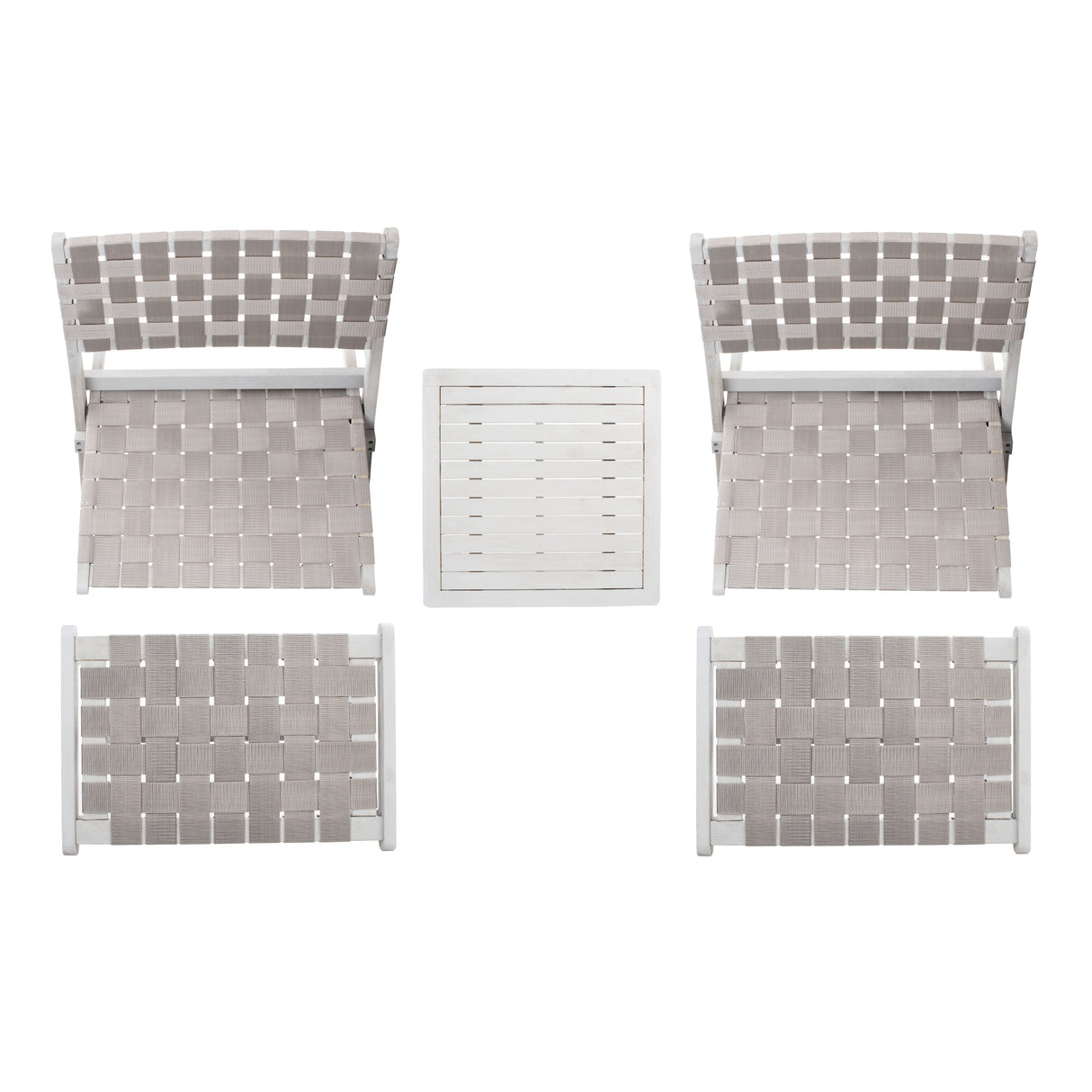 SAFAVIEH Outdoor Zehra Set - 24W x 28D x 31H