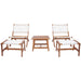 SAFAVIEH Outdoor Zehra Set - 24W x 28D x 31H