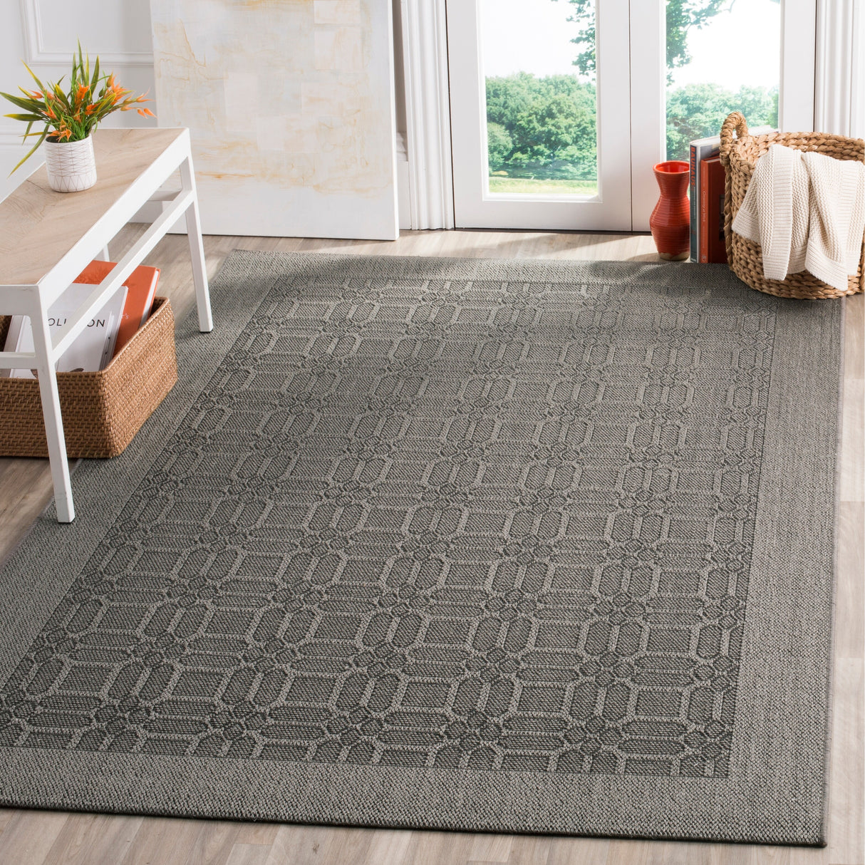 SAFAVIEH Palm Beach Maebelle Modern Sisal Rug