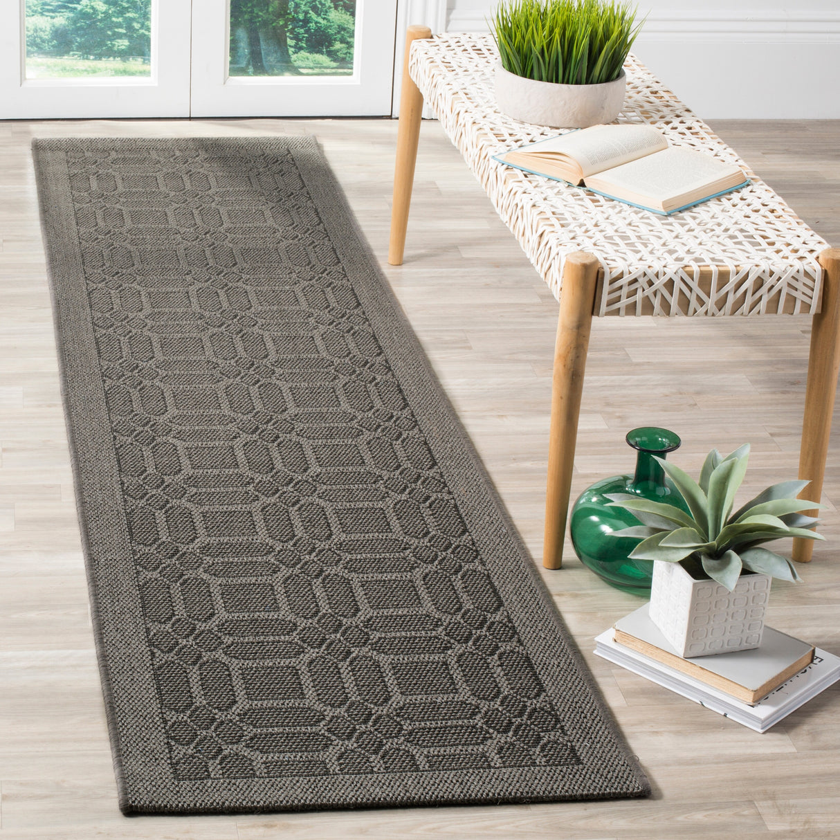 SAFAVIEH Palm Beach Maebelle Modern Sisal Rug