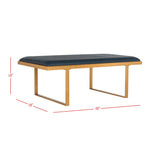 SAFAVIEH Pam Loft Coffee Table - 48" x 28" x 18" - 48Wx28Dx18H