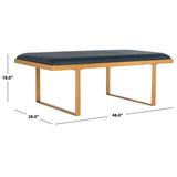 SAFAVIEH Pam Loft Coffee Table - 48" x 28" x 18" - 48Wx28Dx18H