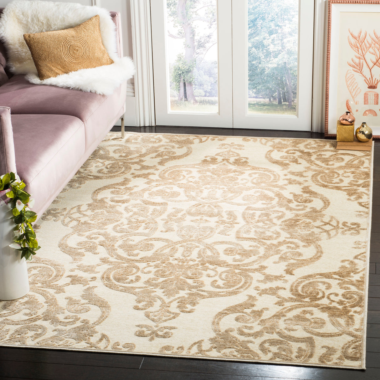 SAFAVIEH Paradise Agnela Modern Viscose Rug