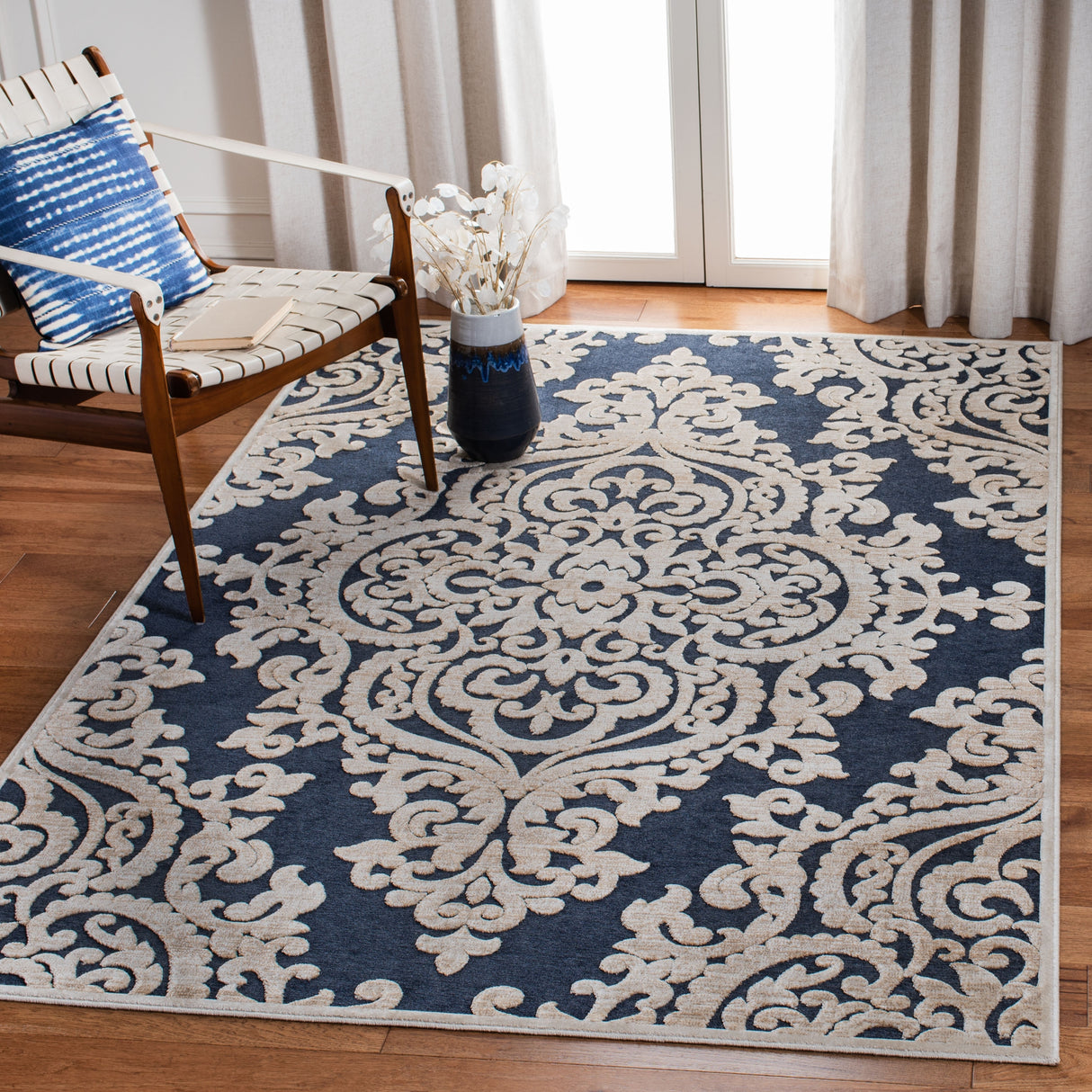 SAFAVIEH Paradise Eilika Watercolor Modern Viscose Rug