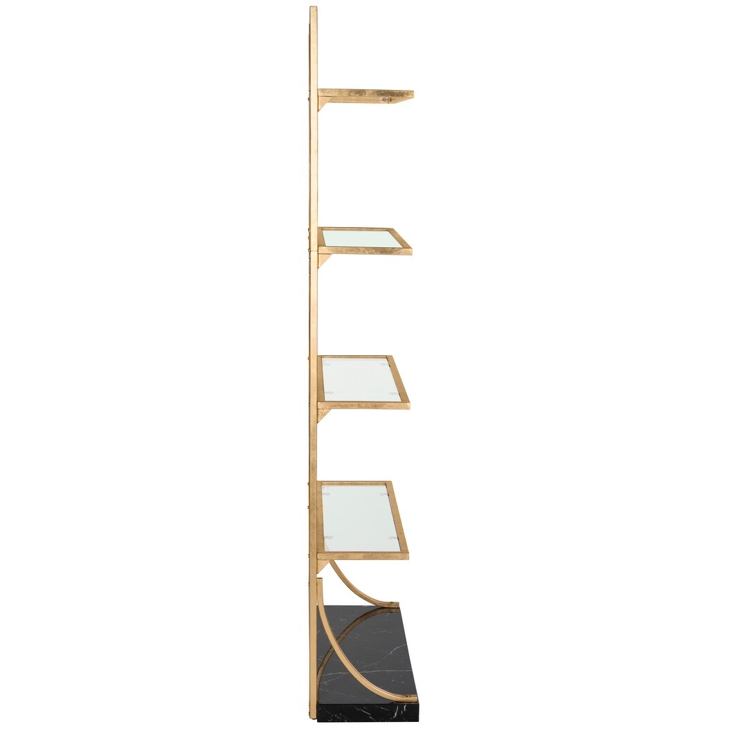 SAFAVIEH Pauletta 4-Tier Etagere Bookshelf - 34Wx12Dx76H