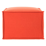 SAFAVIEH Perla Burnt Orange Ottoman