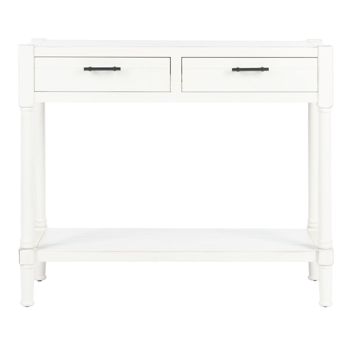 SAFAVIEH Phillis 2-Drawer Console Table - 35.5" W x 13" L x 29.5" H - 36Wx13Dx30H