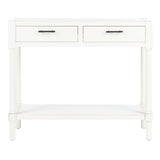 SAFAVIEH Phillis 2-Drawer Console Table - 35.5" W x 13" L x 29.5" H - 36Wx13Dx30H