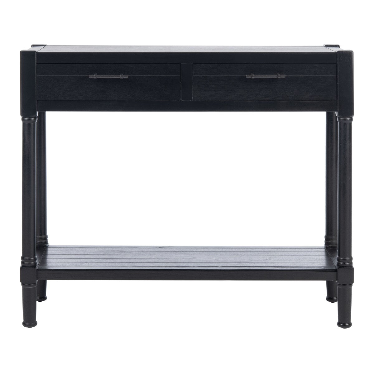 SAFAVIEH Phillis 2-Drawer Console Table - 35.5" W x 13" L x 29.5" H - 36Wx13Dx30H