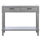 SAFAVIEH Phillis 2-Drawer Console Table - 35.5" W x 13" L x 29.5" H - 36Wx13Dx30H