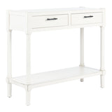 SAFAVIEH Phillis 2-Drawer Console Table - 35.5" W x 13" L x 29.5" H - 36Wx13Dx30H