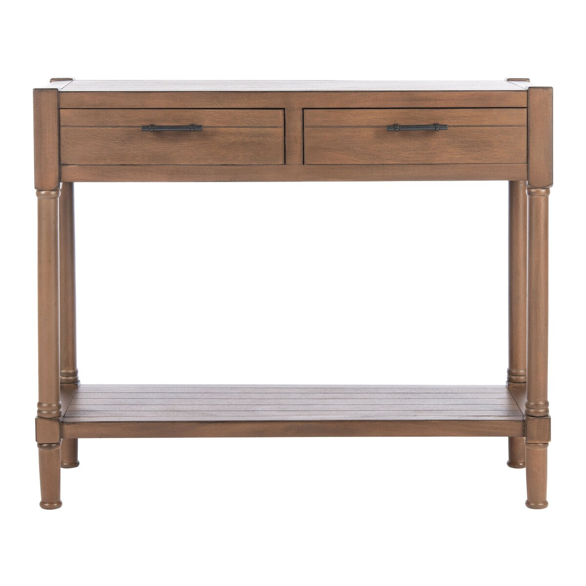 SAFAVIEH Phillis 2-Drawer Console Table - 35.5" W x 13" L x 29.5" H - 36Wx13Dx30H