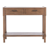 SAFAVIEH Phillis 2-Drawer Console Table - 35.5" W x 13" L x 29.5" H - 36Wx13Dx30H