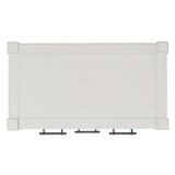 SAFAVIEH Philomene Distressed White 3-Drawer Console Table - 23.5" W x 13" L x 29.5" H - 24Wx13Dx30H