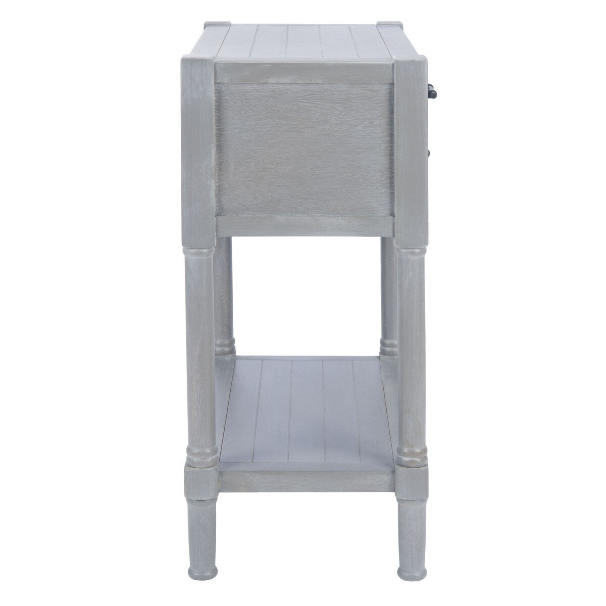 SAFAVIEH Philomene Distressed White 3-Drawer Console Table - 23.5" W x 13" L x 29.5" H - 24Wx13Dx30H