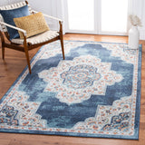 SAFAVIEH Phoenix Rosemary Medallion Distressed Rug