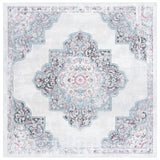 SAFAVIEH Phoenix Rosemary Medallion Distressed Rug