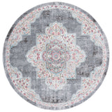 SAFAVIEH Phoenix Rosemary Medallion Distressed Rug