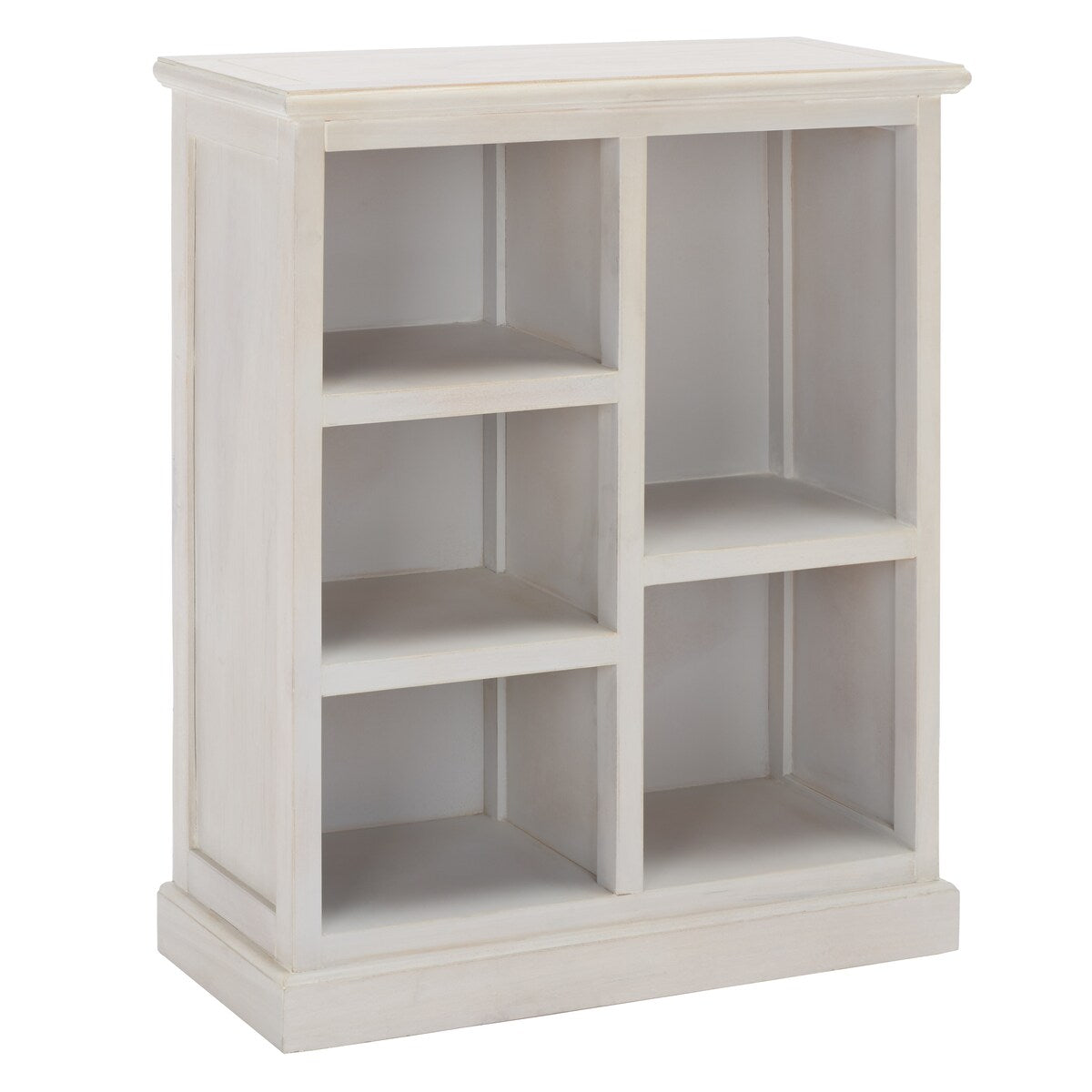 SAFAVIEH Phyllis White 5-Shelf Bookcase - 25" x 10.6" x 30.1" - 25Wx11Dx30H