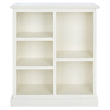 SAFAVIEH Phyllis White 5-Shelf Bookcase - 25" x 10.6" x 30.1" - 25Wx11Dx30H