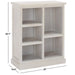 SAFAVIEH Phyllis White 5-Shelf Bookcase - 25" x 10.6" x 30.1" - 25Wx11Dx30H