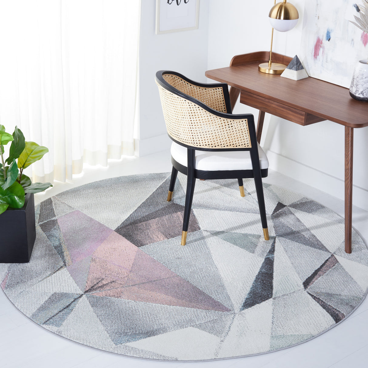 SAFAVIEH Porcello Akina Mid-Century Modern Abstract Rug