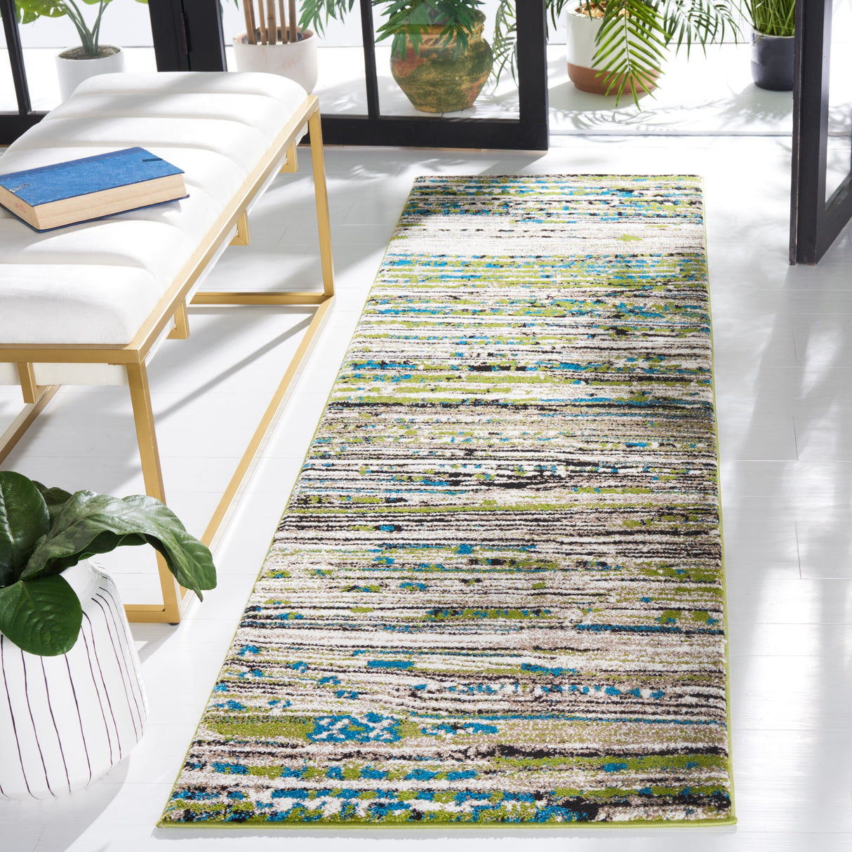 SAFAVIEH Porcello Lilie Modern Abstract Rug