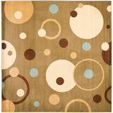 SAFAVIEH Porcello Masumah Modern Painterly Geometric Pattern Area Rug