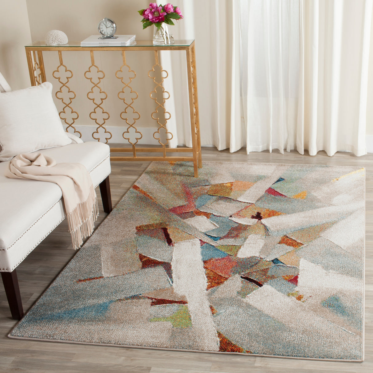 SAFAVIEH Porcello Odyle Mid-Century Modern Abstract Rug