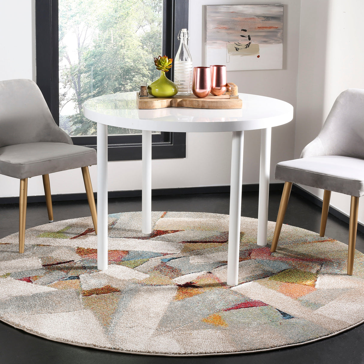 SAFAVIEH Porcello Odyle Mid-Century Modern Abstract Rug