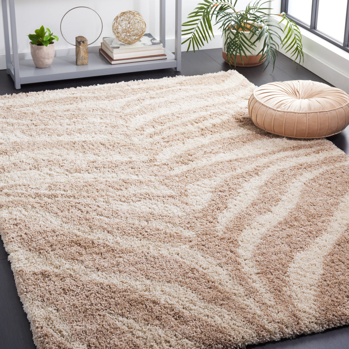 SAFAVIEH Portofino Shag Sjouk 2-inch Thick Rug