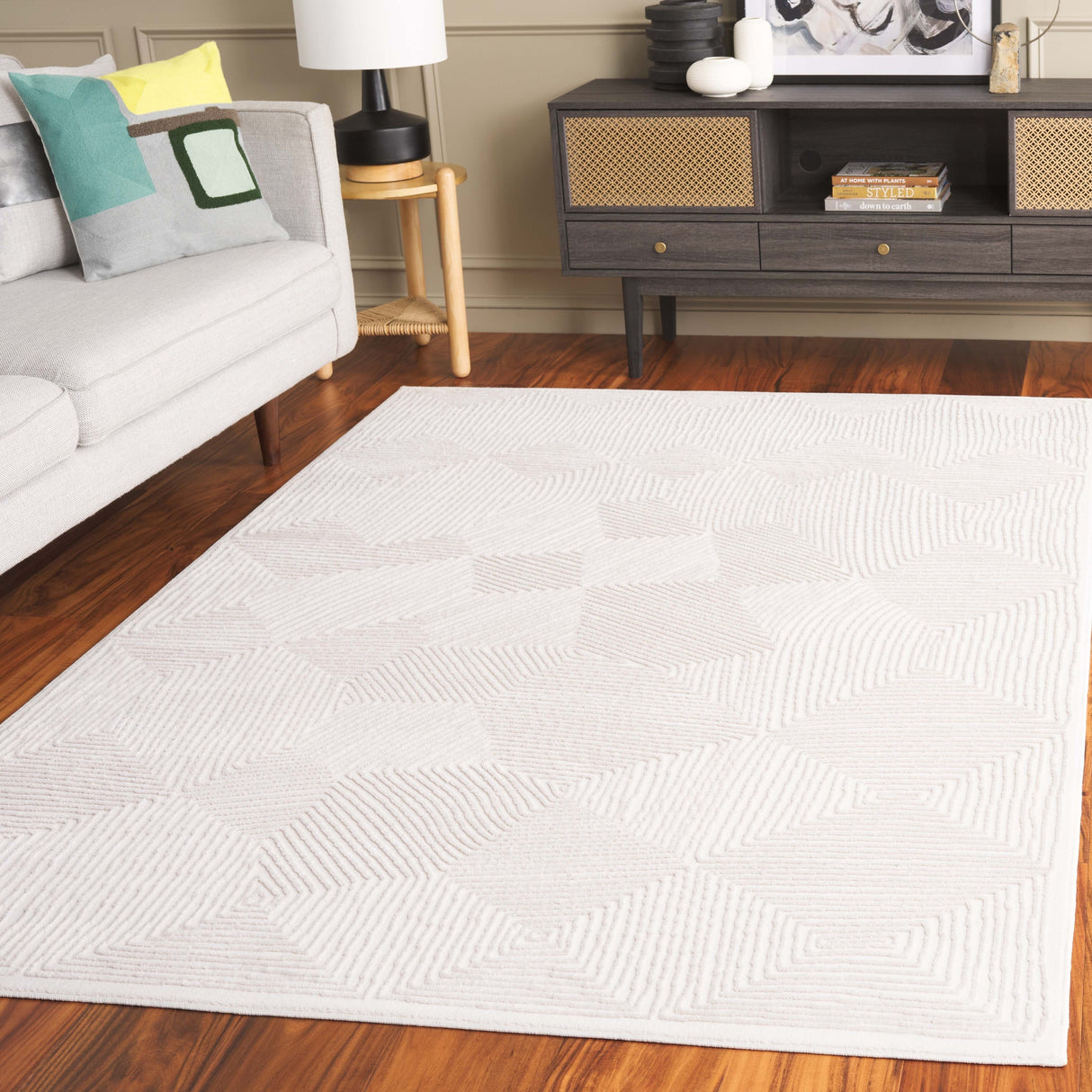 SAFAVIEH Prestige Rettie Contemporary Rug