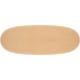 SAFAVIEH Primetta Oval Top Coffee Table - 54 In. W x 24 In. D x 15 In. H - 54Wx24Dx15H