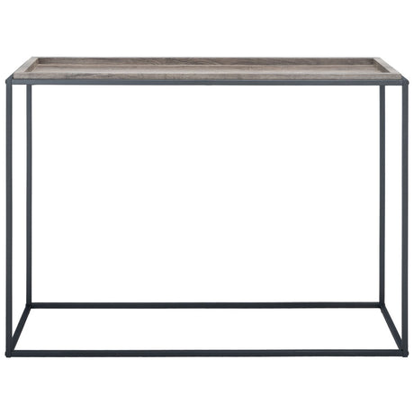 SAFAVIEH Prudie Living Room Foyer Entryway Console Table - 43.3" W x 15" L x 31.5" H - 43Wx15Dx32H