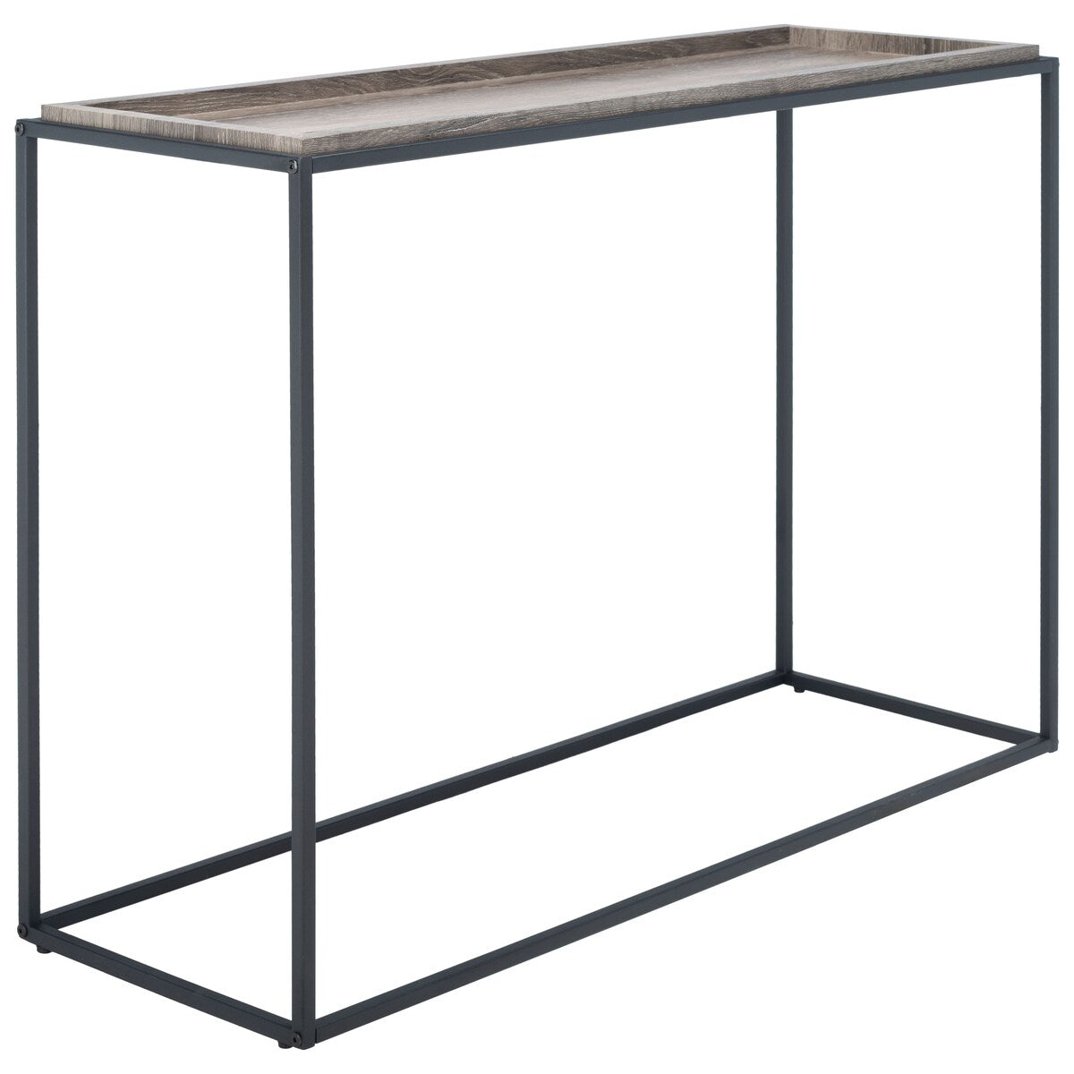 SAFAVIEH Prudie Living Room Foyer Entryway Console Table - 43.3" W x 15" L x 31.5" H - 43Wx15Dx32H