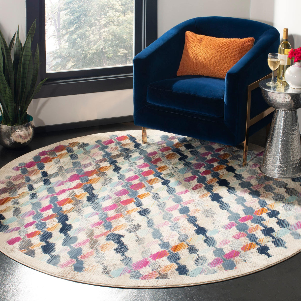 SAFAVIEH Radiance Elodia Modern Abstract Rug