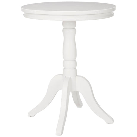 SAFAVIEH Radislava Light Grey Round Side Table - 20.1" x 20.1" x 25.2" - 20Wx20Dx25H