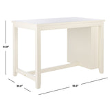 SAFAVIEH Rafaela Rectangle Counter Dining Table - 50" W x 30" L x 36" H - 50Wx30Dx36H